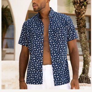 Kenny Flowers The Fishy Business Short Sleeve Slim Fit Shirt